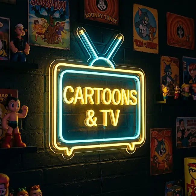 Cartoons & TV Neon LED Schilder Kollektion – Tom & Jerry, Looney Tunes & mehr | LoveLedLights