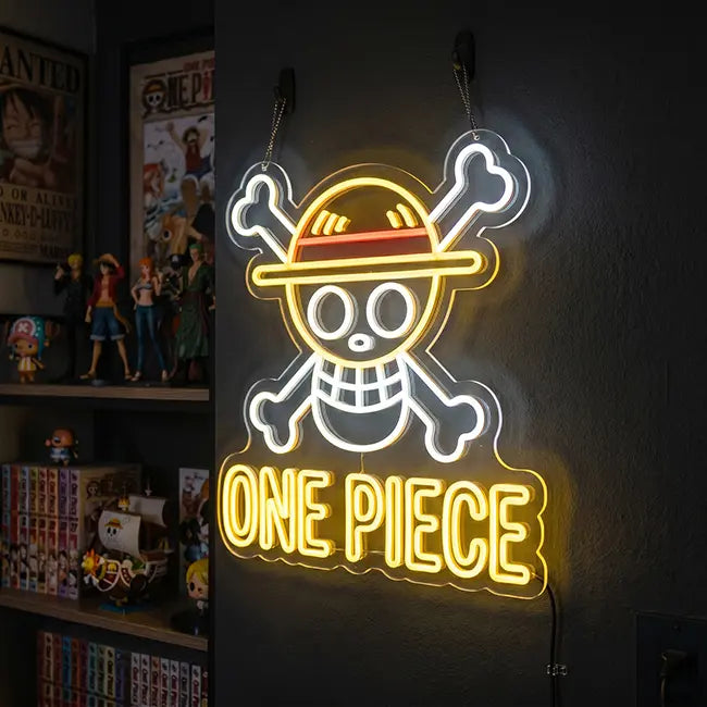 One Piece Neon LED Schilder Kollektion – Ruffy, Zorro & mehr | LoveLedLights