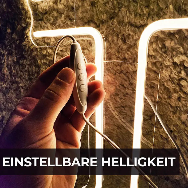 Heiliges Kreuz Neon LED Schild auf 6mm Acrylplatte – christliche Event Wanddeko