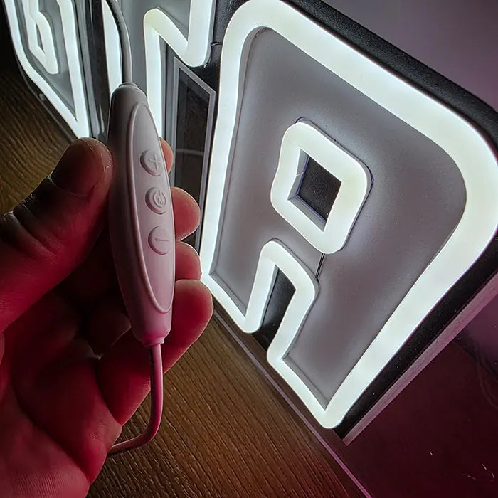 GTA VI Neon LED Schild – USB Leuchtschild | GTA 6 Gaming Deko