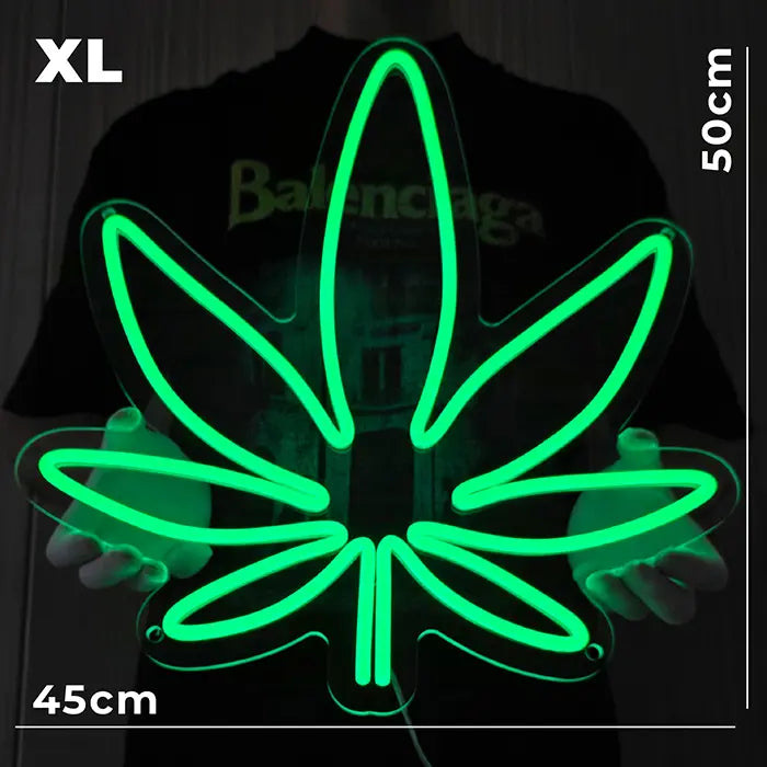 Green hemp leaf (USB)