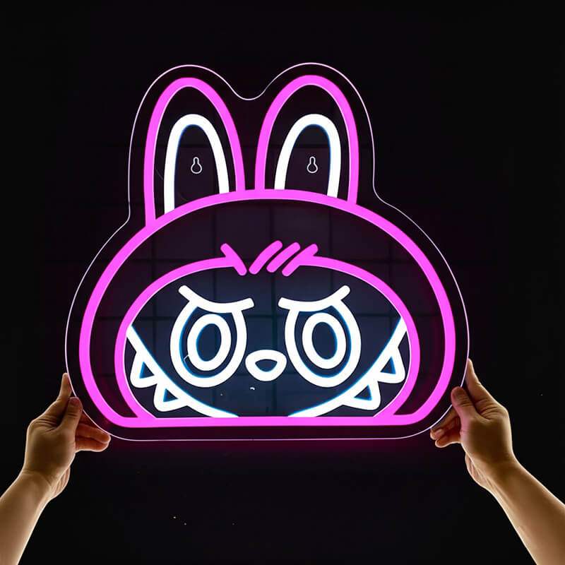 Neon Monster Neon Sign – Wanddeko für Streamer Setup
