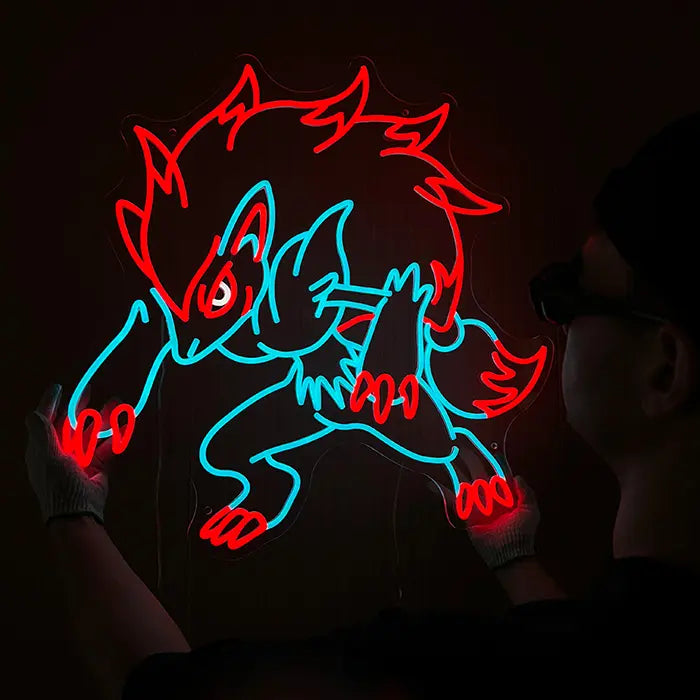Sagenhafte Pokémon Neon LED Schilder – USB & 12V Leuchtschilder | Pokémon Sammler Set