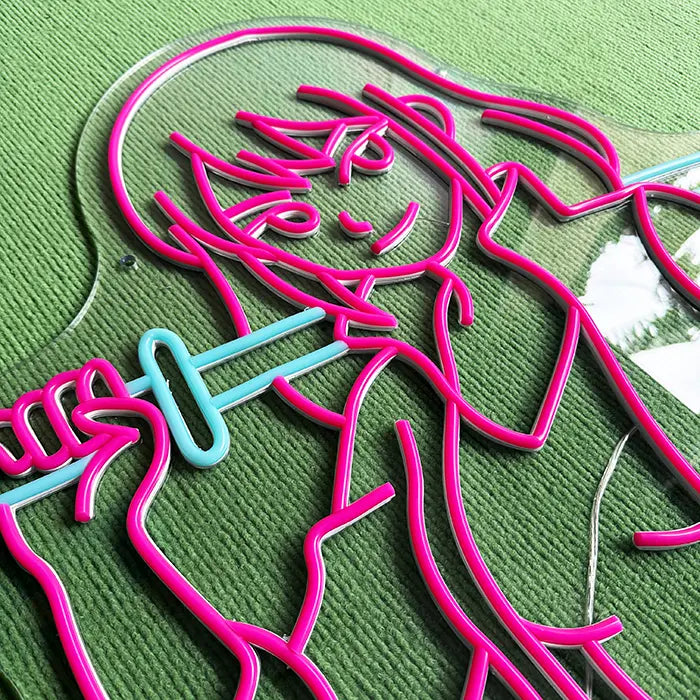 Miaukuza LED Schilder Set – Japan Anime Girls Leuchtschilder | Wanddeko