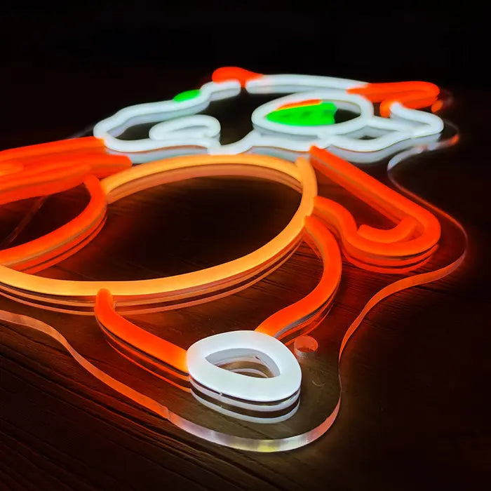 Neonová LED cedule Pokémon Cubone – Stmívatelné dálkovým ovladačem | Herní dekorace Pokémon
