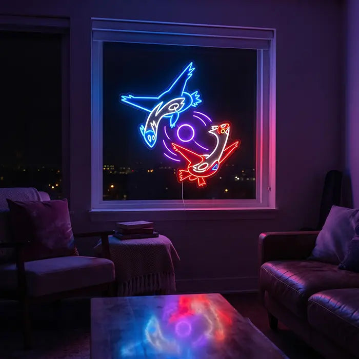 Latios & Latias XXL 90cm (12V)