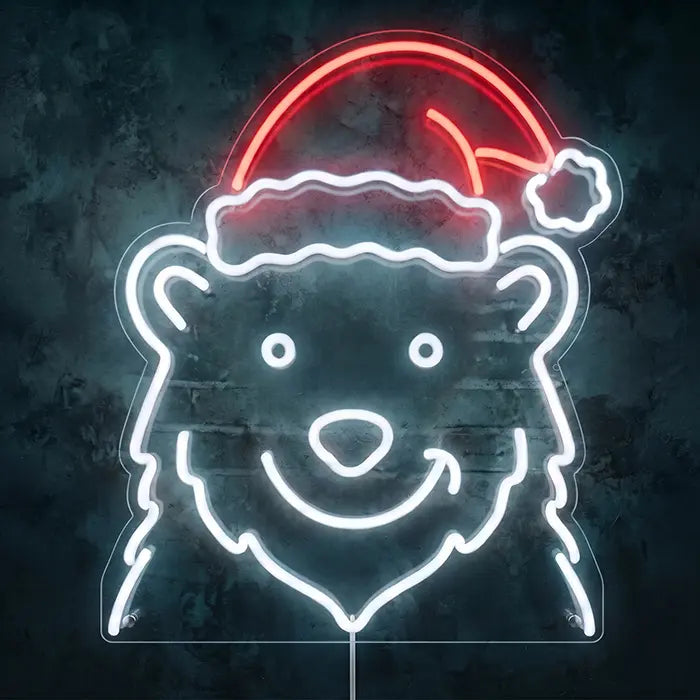 Eisbär mit Mütze XL 60cm (12V)