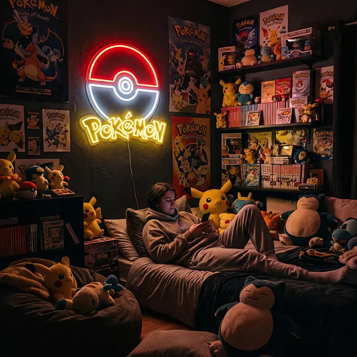 POKEMON Logo Licht XL 60cm (12V)