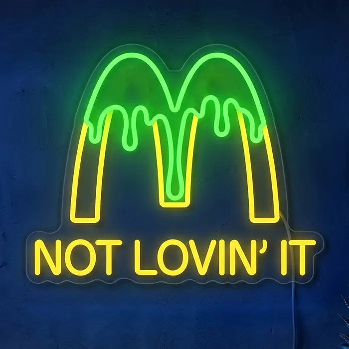 "Not lovin' it" XL 50cm