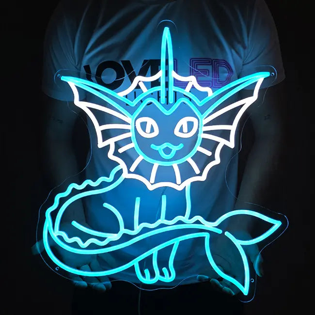 Sagenhafte Pokémon Neon LED Schilder – USB & 12V Leuchtschilder | Pokémon Sammler Set