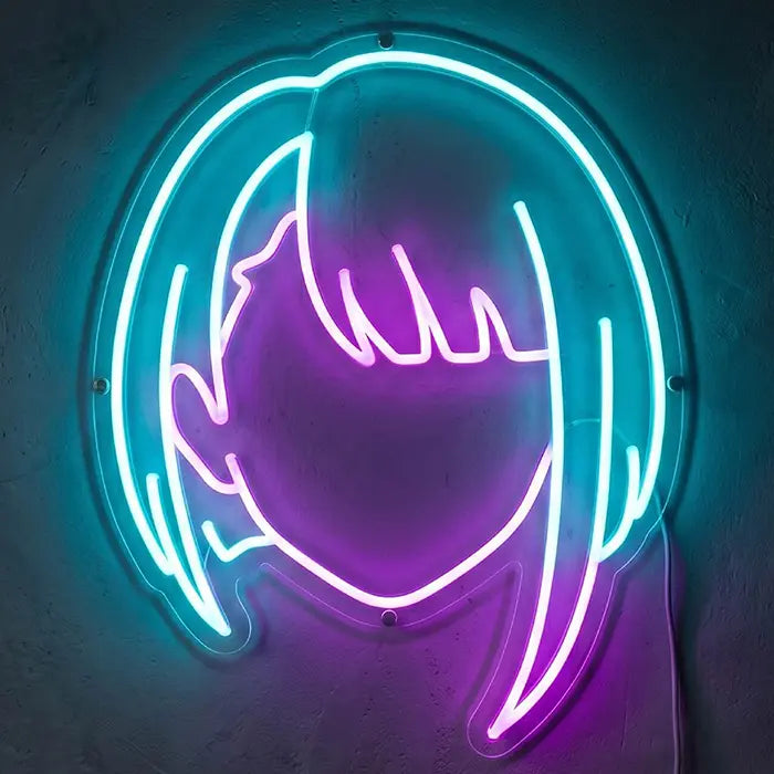 No Face Neon LED Schild USB – Anime Geist aus Chihiros Reise als Wanddeko