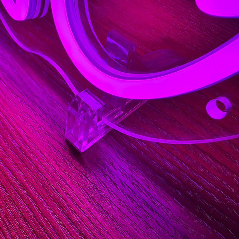 Gengar Crazy Neonschild dimmbar 9 Stufen USB – handgefertigte Geist Pokémon Art