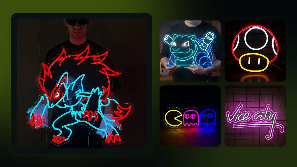 Leuchtende Neon LED Schilder von LoveLEDLights zum Ratgeber: Neon LED Schild als Geschenk: Die besten Ideen für jeden Anlass