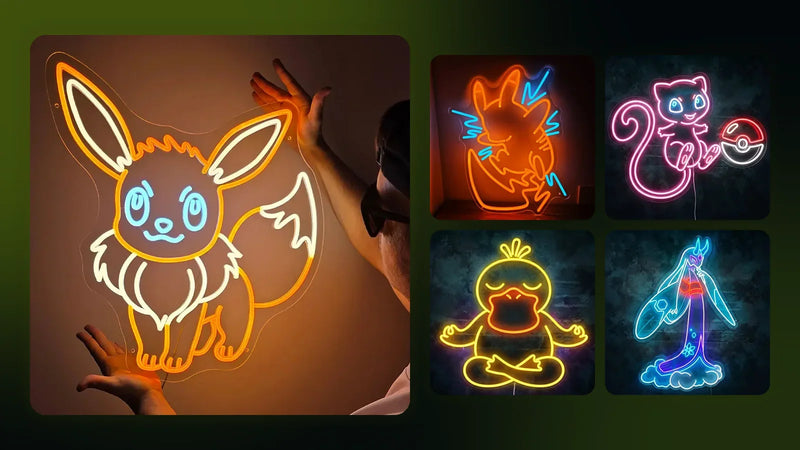 Leuchtende Neon LED Schilder von LoveLEDLights zum Ratgeber: Wie werden Neon LED Schilder hergestellt? Handarbeit Schritt für Schritt