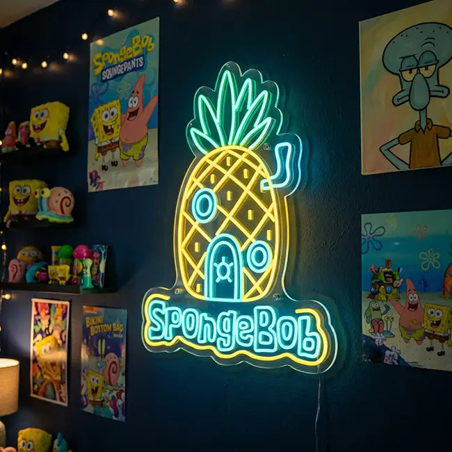 SpongeBob Neon LED Schilder Kollektion – SpongeBob, Patrick & Squidward | LoveLedLights