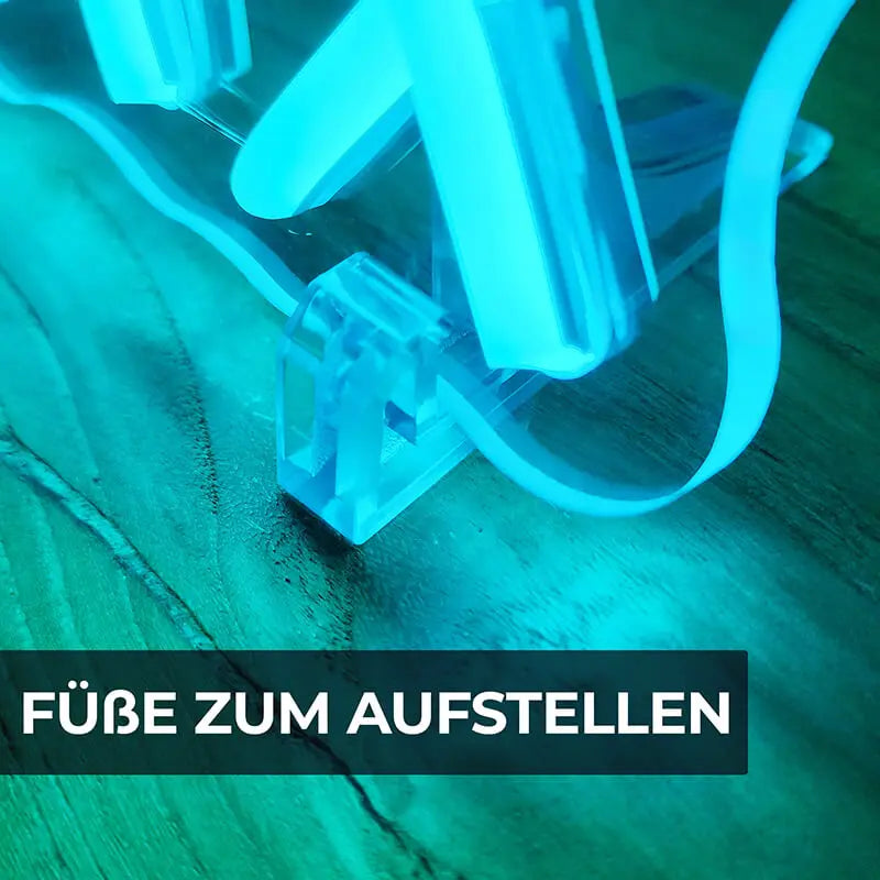 Just Relax Neon LED Schild auf 6mm Acrylplatte – Studentenwohnung Statement Deko