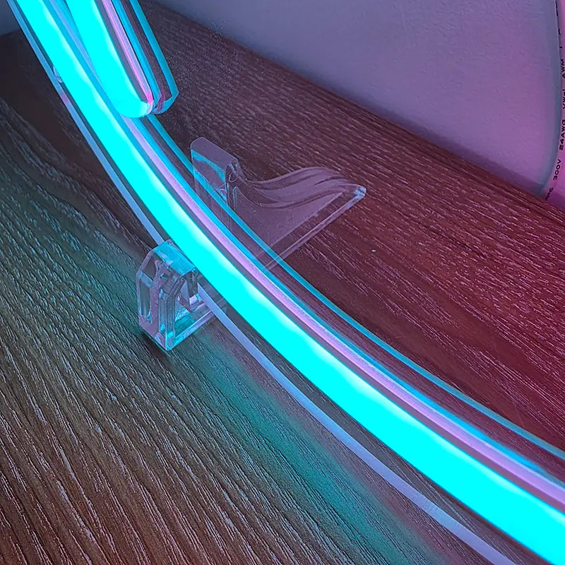 Verrückter Geist Neon LED Schild – handgefertigte Halloween-Deko fürs Kinderzimmer