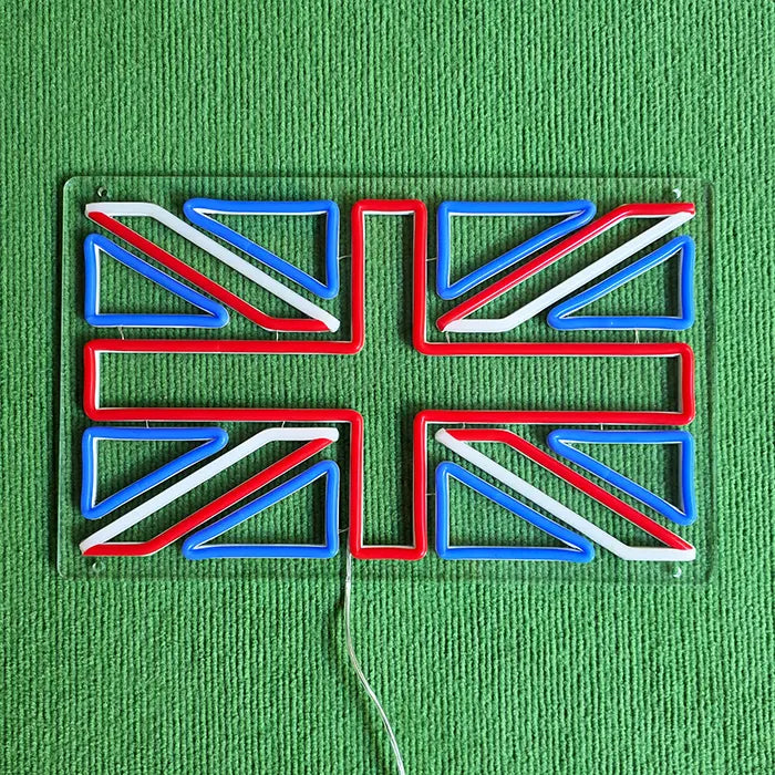 England Flag Neon LED Sign - USB Light Sign | England Fan Wall Decor