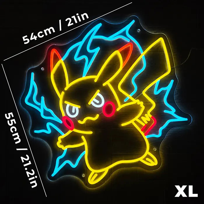 Sagenhafte Pokémon Neon LED Schilder – USB & 12V Leuchtschilder | Pokémon Sammler Set