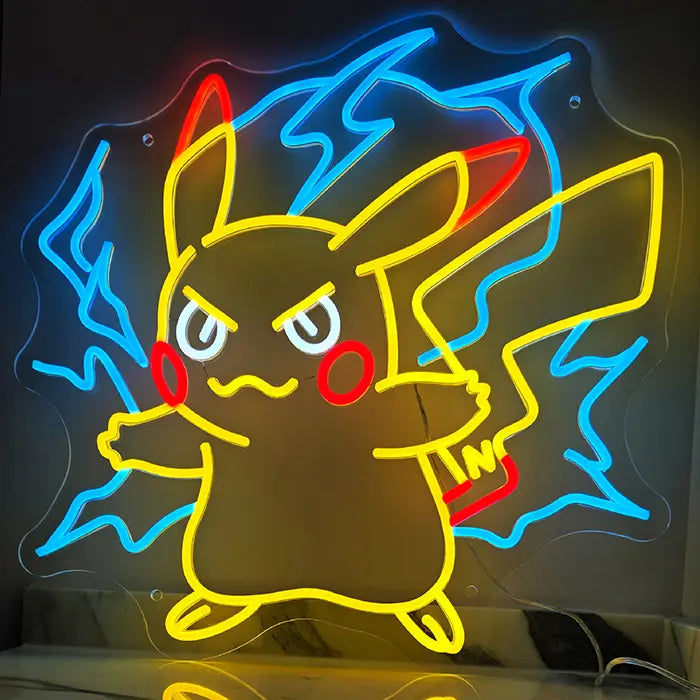 Sagenhafte Pokémon Neon LED Schilder – USB & 12V Leuchtschilder | Pokémon Sammler Set