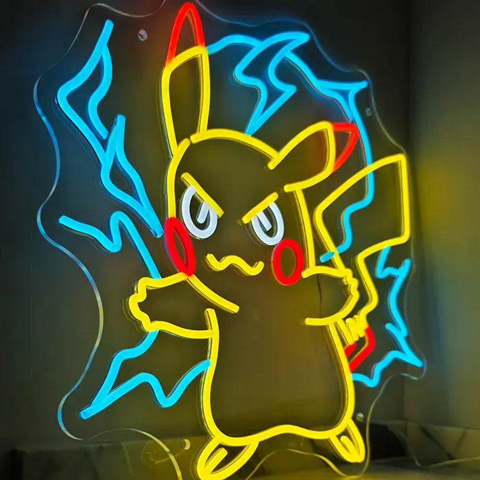 Sagenhafte Pokémon Neon LED Schilder – USB & 12V Leuchtschilder | Pokémon Sammler Set