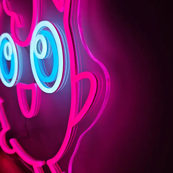 Seltene Pokémon Neon LED Schild – USB & 12V Leuchtschild | Pokémon Sammler Set