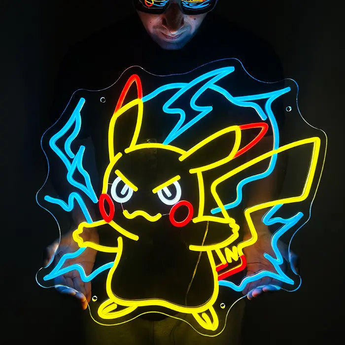 Sagenhafte Pokémon Neon LED Schilder – USB & 12V Leuchtschilder | Pokémon Sammler Set