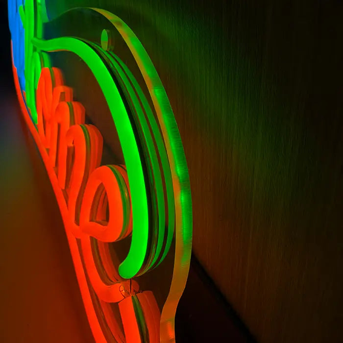 Neonová LED cedule Welcome – Stmívatelné, USB nebo 12V | Dekorace pro firmy & vstup