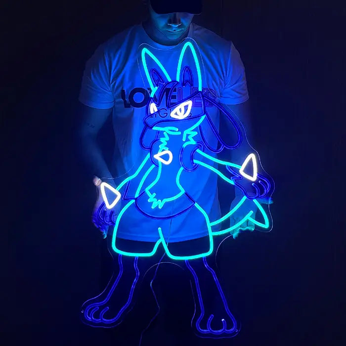 Sagenhafte Pokémon Neon LED Schilder – USB & 12V Leuchtschilder | Pokémon Sammler Set