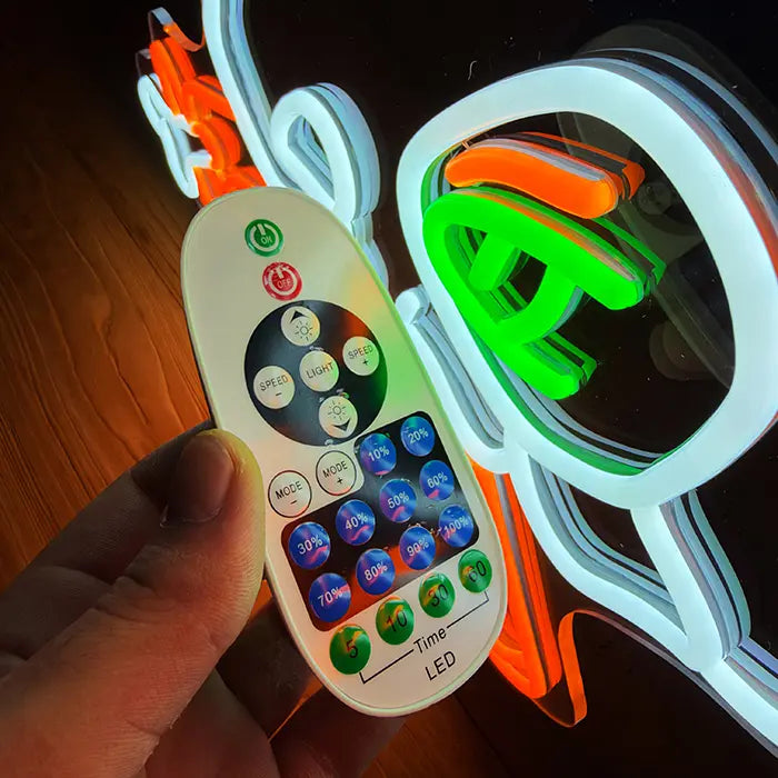 Neonová LED cedule Pokémon Cubone – Stmívatelné dálkovým ovladačem | Herní dekorace Pokémon