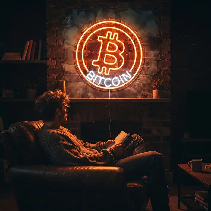 Bitcoin Orange XL 50cm (12V)
