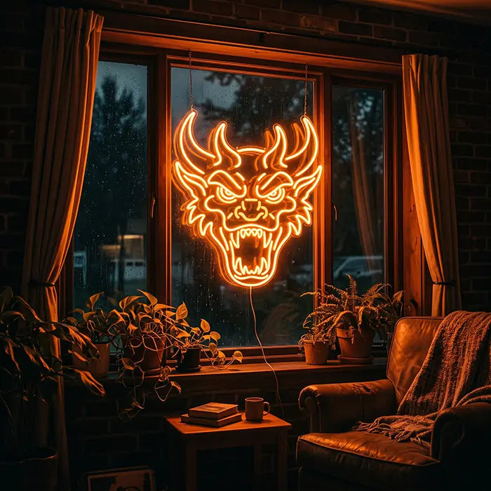 Goldener Drachen XXL 70cm (12V)