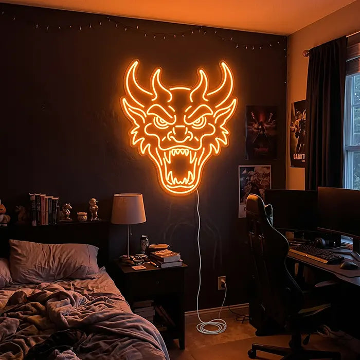 Goldener Drachen XXL 70cm (12V)