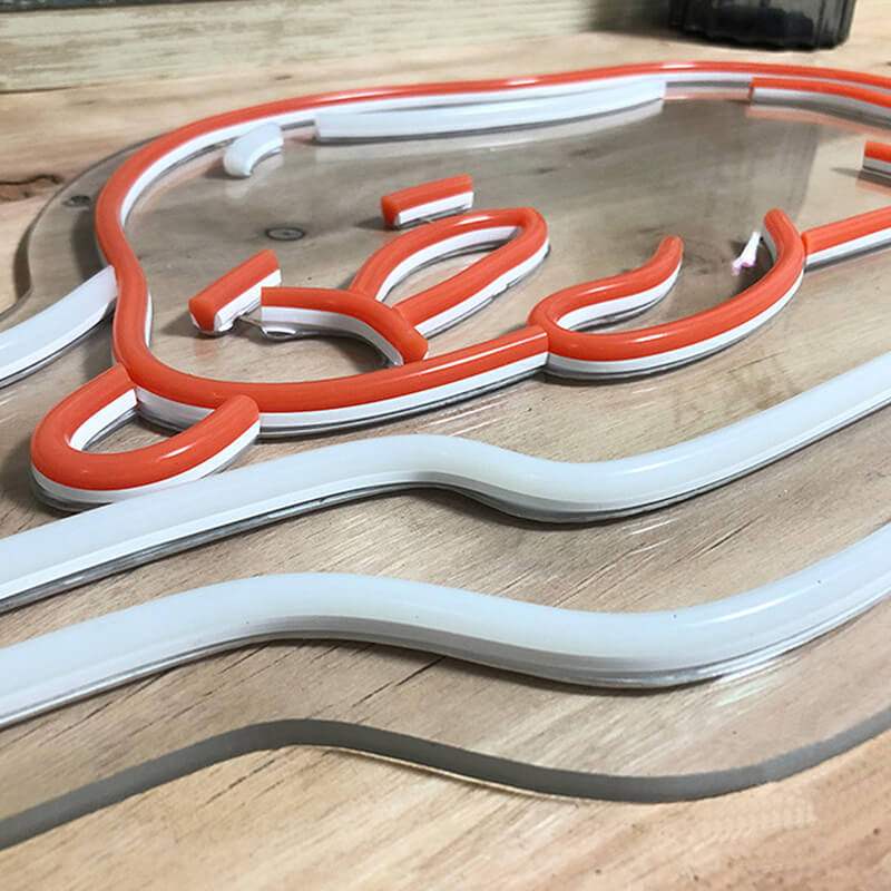 Faules Ei Neon LED Schild handgefertigt – Mancave und Gaming Zimmer Spruch