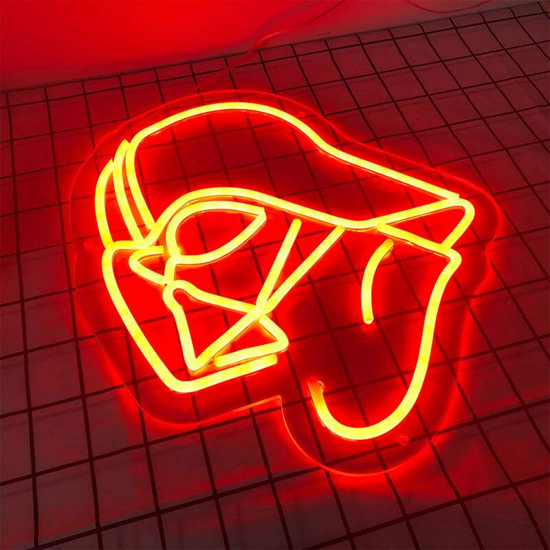 Darth Vader Neon LED Schild USB – Dunkle Seite als Geschenk für Star Wars Liebhaber