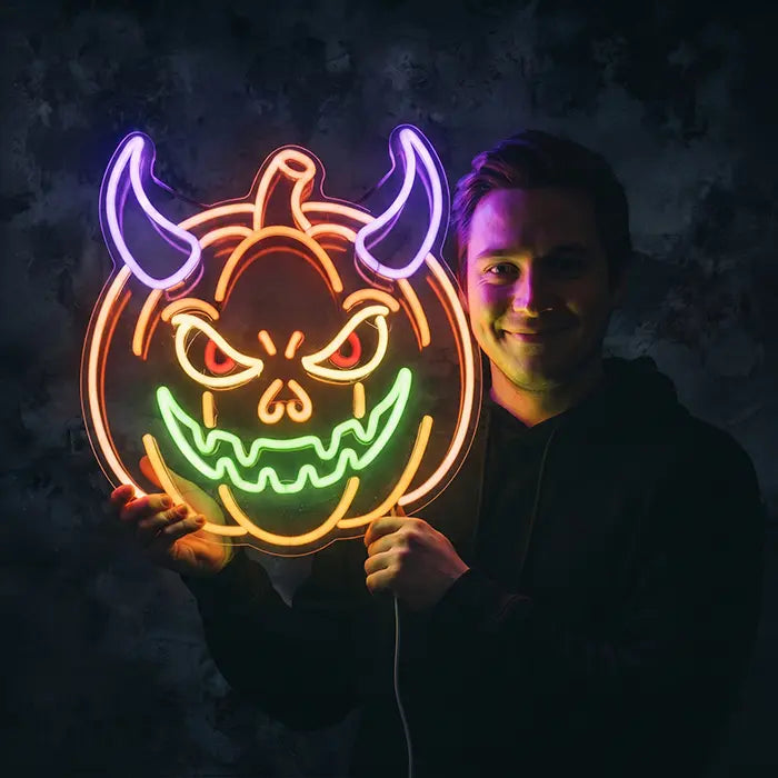 Monster Kürbis XL 60cm (12V)