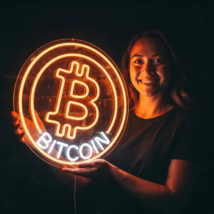 Bitcoin Orange XL 50cm (12V)