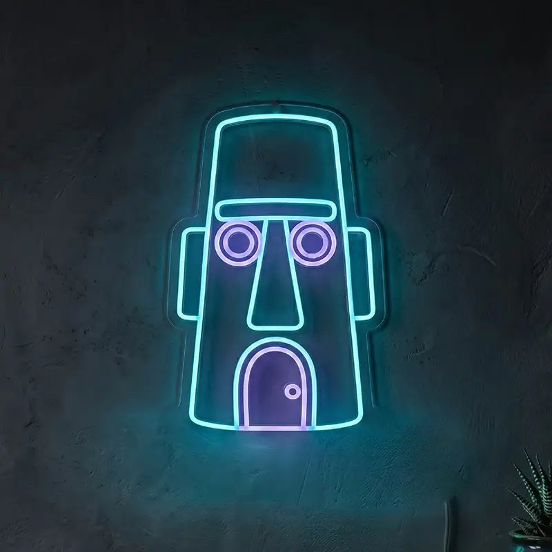 Ananas Haus Neon LED Schild – SpongeBobs Zuhause als handgefertigte LED-Wanddeko