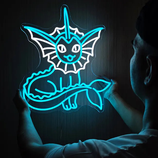 Sagenhafte Pokémon Neon LED Schilder – USB & 12V Leuchtschilder | Pokémon Sammler Set