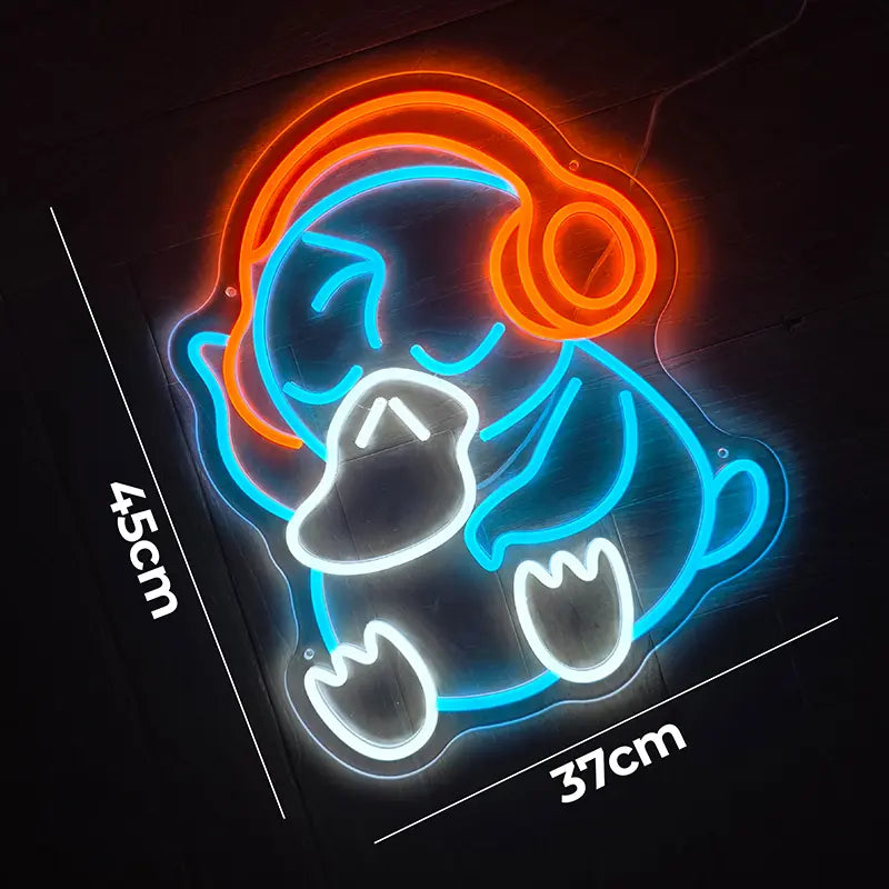 Enton Pokémon Neon Sign Headphones – LED Fanartikel für Streamer