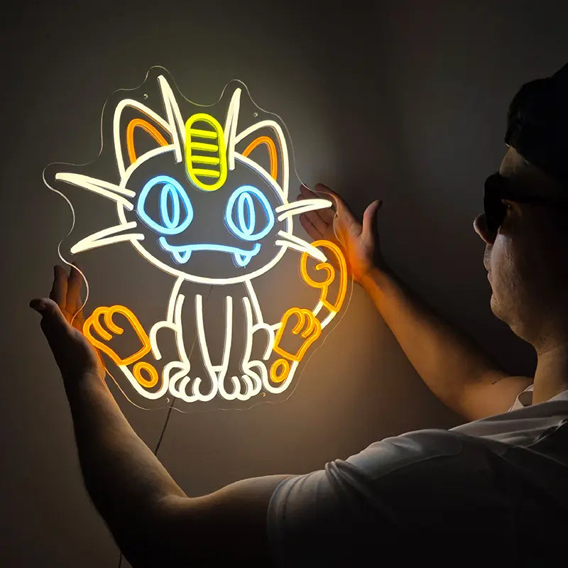 Sagenhafte Pokémon Neon LED Schilder – USB & 12V Leuchtschilder | Pokémon Sammler Set