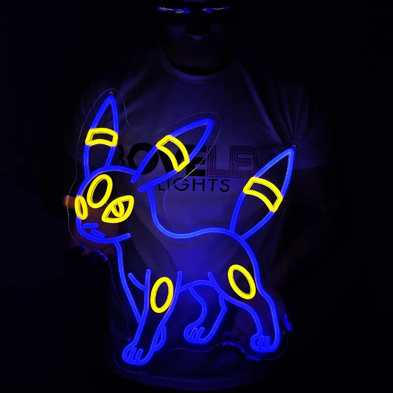 Nachtara LED Schild 6mm Acrylplatte – Pokémon Lampe fürs Anime-Zimmer
