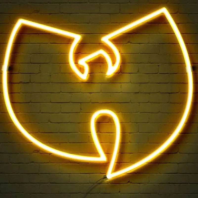 Hip-Hop Logo Neon LED Schild handgefertigt – Streetwear Shop Wanddeko