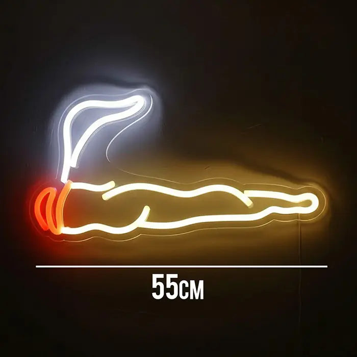 Joint Blunt Neon LED Sign – USB, Dimmable | Statement Wall Decor